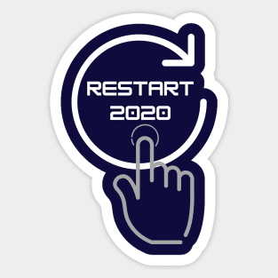 Restart 2020 Sticker